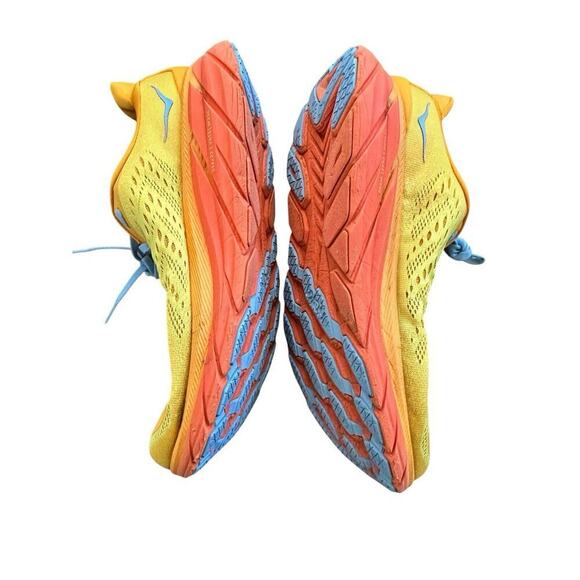 Hoka One One Clifton 8 Men’s Size 11.5 D Yellow Maize Running Shoes 1119393-RYMZ main image 4